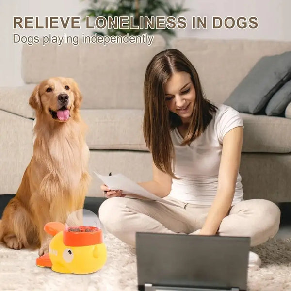 Quacky Dog Puzzle Feeder